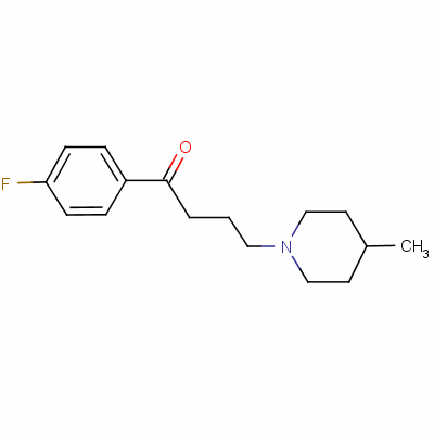 美哌隆結(jié)構(gòu)式_3575-80-2結(jié)構(gòu)式