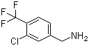 3-氯-4-(三氟甲基)芐胺結(jié)構(gòu)式_361393-93-3結(jié)構(gòu)式