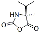 (4S)-(9Ci)-4-甲基-4-(1-甲基乙基)-2,5-噁唑啉二酮結(jié)構(gòu)式_367274-59-7結(jié)構(gòu)式