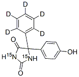 5-(4-Hydroxyphenyl)-5-phenyl-d5-hydantoin-15n2Structure,369656-71-3Structure 5-(4-Hydroxyphenyl)-5-phenyl-d5-hydantoin-15n2 Structure,369656-71-3Structure