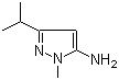 3-Isopropyl-1-methyl-1h-pyrazol-5-amineStructure,3702-12-3Structure 3-Isopropyl-1-methyl-1h-pyrazol-5-amine Structure,3702-12-3Structure