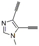 1H-imidazole, 4,5-diethynyl-1-methyl- (9ci) Structure,37067-94-0Structure