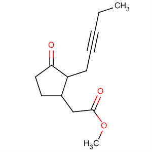 3-Oxo-2-(2-pentynyl)cyclopentylacetic acid methyl esterStructure,37435-88-4Structure 3-Oxo-2-(2-pentynyl)cyclopentylacetic acid methyl ester Structure,37435-88-4Structure