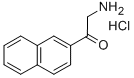 2-氨基-1-(2-萘)-1-乙酮鹽酸鹽結構式_38061-36-8結構式