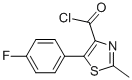 Rac-5-(4-fluorophenyl)-2-methyl-1,3-thiazole-4-carbonyl chlorideStructure,380899-53-6Structure Rac-5-(4-fluorophenyl)-2-methyl-1,3-thiazole-4-carbonyl chloride Structure,380899-53-6Structure