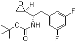 {(1s)-2-(3,5-二氟苯基)-1-[(2s)-環(huán)氧乙烷-2-基]乙基}氨基甲酸叔丁酯結(jié)構(gòu)式_388071-27-0結(jié)構(gòu)式