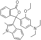 3-[4-(二乙基氨基)-2-乙氧基苯基]-3-(1攏盧2-二甲基-1H-吲哚-3-基)苯酞結(jié)構(gòu)式_38880-20-5結(jié)構(gòu)式