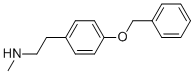 2-(4-(Benzyloxy)phenyl)-n-methylethanamineStructure,38961-21-6Structure 2-(4-(Benzyloxy)phenyl)-n-methylethanamine Structure,38961-21-6Structure