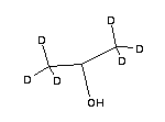 異丙醇-D6結(jié)構(gòu)式_3976-29-2結(jié)構(gòu)式