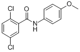 Benzamide, 2,5-dichloro-N-(4-methoxyphenyl)-Structure,405147-41-3Structure Benzamide, 2,5-dichloro-N-(4-methoxyphenyl)- Structure,405147-41-3Structure