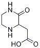 (3-氧代哌嗪-2-基)乙酸結(jié)構(gòu)式_405214-33-7結(jié)構(gòu)式