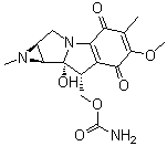 絲裂霉素 b結構式_4055-40-7結構式