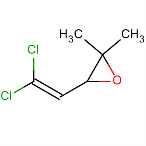 (9ci)-3-(2,2-二氯乙烯)-2,2-二甲基-環(huán)氧乙烷結(jié)構(gòu)式_40646-47-7結(jié)構(gòu)式