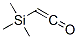 Trimethylsilylketene Structure,4071-85-6Structure