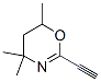 4H-1,3-oxazine, 2-ethynyl-5,6-dihydro-4,4,6-trimethyl-(9ci)Structure,41077-65-0Structure 4H-1,3-oxazine, 2-ethynyl-5,6-dihydro-4,4,6-trimethyl-(9ci) Structure,41077-65-0Structure
