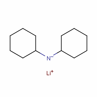 二環(huán)己基鋰酰胺結(jié)構(gòu)式_4111-55-1結(jié)構(gòu)式