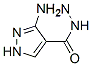 1H-pyrazole-4-carboxylicacid,3-amino-,hydrazide(9ci) Structure,41621-10-7Structure