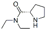 2-Pyrrolidinecarboxamide,n,n-diethyl-,(2s)-(9ci)Structure,41721-01-1Structure 2-Pyrrolidinecarboxamide,n,n-diethyl-,(2s)-(9ci) Structure,41721-01-1Structure