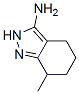 2H-indazol-3-amine, 4,5,6,7-tetrahydro-7-methyl-Structure,41832-28-4Structure 2H-indazol-3-amine, 4,5,6,7-tetrahydro-7-methyl- Structure,41832-28-4Structure