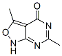 Isoxazolo[3,4-d]pyrimidin-4(1h)-one, 3,6-dimethyl-(9ci) Structure,41896-90-6Structure