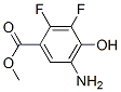 (9ci)-5-氨基-2,3-二氟-4-羥基-苯甲酸甲酯結(jié)構(gòu)式_420786-99-8結(jié)構(gòu)式