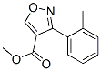 4-Isoxazolecarboxylicacid,3-(2-methylphenyl)-,methylester(9ci)Structure,420807-93-8Structure 4-Isoxazolecarboxylicacid,3-(2-methylphenyl)-,methylester(9ci) Structure,420807-93-8Structure