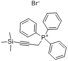 (3-Trimethylsilyl-2-propynyl)triphenylphosphonium bromide Structure,42134-49-6Structure