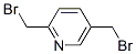 Pyridine, 2,5-bis(bromomethyl)-(9ci)Structure,42239-18-9Structure Pyridine, 2,5-bis(bromomethyl)-(9ci) Structure,42239-18-9Structure