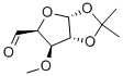 1,2-O-異亞丙基-3-O-甲基-α-D-木五二呋喃醛糖-(1,4)結(jié)構(gòu)式_43138-66-5結(jié)構(gòu)式