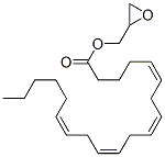 2-環(huán)氧乙烷基甲基(5Z,8Z,11Z,14Z)-5,8,11,14-二十碳四烯酸酯結(jié)構(gòu)式_439146-24-4結(jié)構(gòu)式