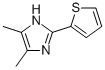1H-imidazole, 4,5-dimethyl-2-(2-thienyl)- Structure,445409-44-9Structure