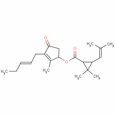 茉酮菊素Ⅰ結構式_4466-14-2結構式