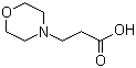 4-嗎啉丙酸結(jié)構(gòu)式_4497-04-5結(jié)構(gòu)式