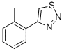 1,2,3-Thiadiazole, 4-(2-methylphenyl)-Structure,449758-09-2Structure 1,2,3-Thiadiazole, 4-(2-methylphenyl)- Structure,449758-09-2Structure