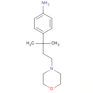 4-(2-Methyl-4-morpholinobutan-2-yl)benzenamineStructure,453562-79-3Structure 4-(2-Methyl-4-morpholinobutan-2-yl)benzenamine Structure,453562-79-3Structure