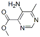 4-Pyrimidinecarboxylicacid,5-amino-6-methyl-,methylester(9ci)Structure,458543-75-4Structure 4-Pyrimidinecarboxylicacid,5-amino-6-methyl-,methylester(9ci) Structure,458543-75-4Structure