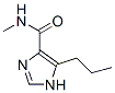 1H-imidazole-4-carboxamide, n-methyl-5-propyl- (9ci) Structure,459432-77-0Structure