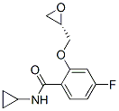 (9ci)-n-環(huán)丙基-4-氟-2-[(2s)-環(huán)氧乙烷甲氧基]-苯甲酰胺結構式_460048-12-8結構式