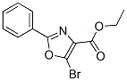 4-Oxazolecarboxylicacid,5-bromo-2-phenyl-,ethylester(9ci)Structure,460081-28-1Structure 4-Oxazolecarboxylicacid,5-bromo-2-phenyl-,ethylester(9ci) Structure,460081-28-1Structure