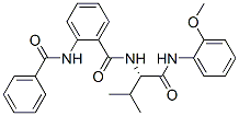 (9ci)-2-(苯甲?；被?-n-[(1s)-1-[[(2-甲氧基苯基)氨基]羰基]-2-甲基丙基]-苯甲酰胺結(jié)構(gòu)式_473801-79-5結(jié)構(gòu)式