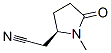 2-Pyrrolidineacetonitrile,1-methyl-5-oxo-,(2r)-(9ci)Structure,479411-64-8Structure 2-Pyrrolidineacetonitrile,1-methyl-5-oxo-,(2r)-(9ci) Structure,479411-64-8Structure