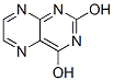 2,4-二羥基蝶啶結(jié)構(gòu)式_487-21-8結(jié)構(gòu)式