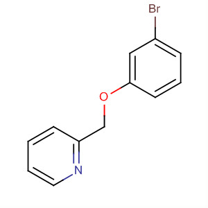 2-((3-Bromophenoxy)methyl)pyridineStructure,488799-65-1Structure 2-((3-Bromophenoxy)methyl)pyridine Structure,488799-65-1Structure