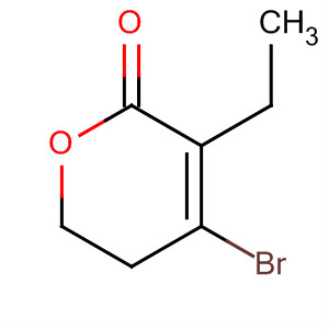 2H-pyran-2-one,4-bromo-3-ethyl-5,6-dihydro-(9ci)Structure,488800-35-7Structure 2H-pyran-2-one,4-bromo-3-ethyl-5,6-dihydro-(9ci) Structure,488800-35-7Structure