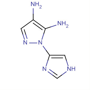 1H-pyrazole-4,5-diamine, 1-(1h-imidazol-4-yl)-(9ci)Structure,491872-68-5Structure 1H-pyrazole-4,5-diamine, 1-(1h-imidazol-4-yl)-(9ci) Structure,491872-68-5Structure