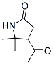 2-Pyrrolidinone, 4-acetyl-5,5-dimethyl-(9ci) Structure,494225-22-8Structure