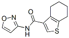 (9ci)-4,5,6,7-四氫-n-3-異噁唑基-苯并[b]噻吩-3-羧酰胺結(jié)構(gòu)式_496016-95-6結(jié)構(gòu)式