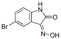 (3Z)-5-bromo-1h-indole-2,3-dione 3-oxime Structure,49675-78-7Structure