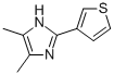 1H-imidazole, 4,5-dimethyl-2-(3-thienyl)- Structure,496807-49-9Structure