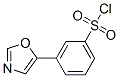 3-(1,3-噁唑-5-基)苯磺酰氯結(jié)構(gòu)式_499770-75-1結(jié)構(gòu)式